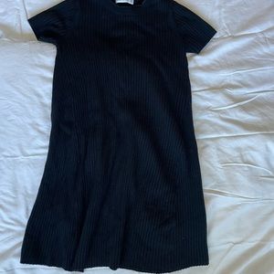 Zara Knit Shirt Dress